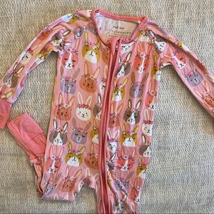 Little Sleepies Bunnies bamboo Pajamas